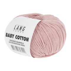 Lang Yarns Baby Cotton (119) Bleek Roze bij de Breiboerderij