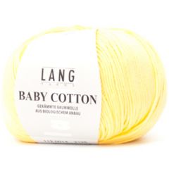 Lang Yarns Baby Cotton (14) Geel bij de Breiboerderij
