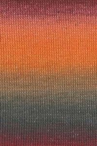 Lang Yarns Baby Cotton Color (56) Oranje / Bordeaux bij de Breiboerderij