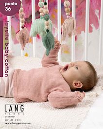 Breipatronen boekje Punto 36 Layette Baby Cotton by Lang Yarns bij de Breiboerderij