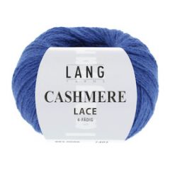 Lang Yarns Cashmere Lace (06) Kobalt bij de Breiboerderij