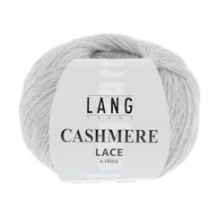 Lang Yarns Cashmere Lace (23) Lichtgrijs bij de Breiboerderij
