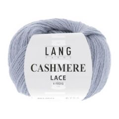 Lang Yarns Cashmere Lace (33) Grijsblauw bij de Breiboerderij