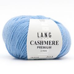 Lang Yarns Cashmere Premium (133) Lichtblauw bij de Breiboerderij