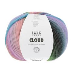 Lang Yarns Cloud (02) Blauw bij de Breiboerderij