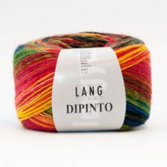 Lang Yarns Dipinto (53) Multicolor/Rood bij de Breiboerderij