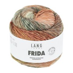 Lang Yarns Frida (02) Roest / Lichtgroen bij de Breiboerderij