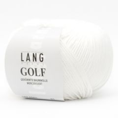 Lang Yarns Golf (01) Wit bij de Breiboerderij
