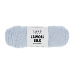 Lang Yarns Jawoll Silk (120) Lichtblauw bij de Breiboerderij