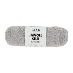 Lang Yarns Jawoll Silk (123) Grijs bij de Breiboerderij