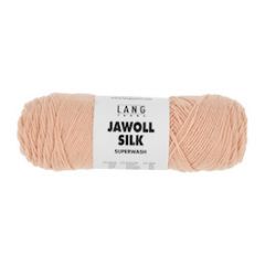 Lang Yarns Jawoll Silk (128) Licht Zalm bij de Breiboerderij