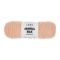 Lang Yarns Jawoll Silk (128) Licht Zalm bij de Breiboerderij