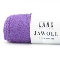 Lang Yarns Jawoll Superwash (380)  Paars bij de Breiboerderij