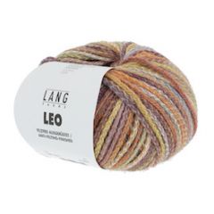 Lang Yarns Leo (02) Geel / Oranje / Violet bij de Breiboerderij!