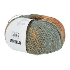 Lang Yarns Linello (115) Nougat / Geel / Olijf bij de Breiboerderij