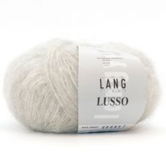 Lang Yarns Lusso (03) Zeer Lichtgrijs bij de Breiboerderij