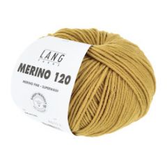 Lang Yarns Merino 120 (150) Messing bij de Breiboerderij