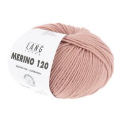 Lang Yarns Merino 120 (209) Poeder Roze bij de Breiboerderij