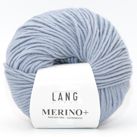 Lang Yarns Merino+ 134 Grijsblauw bij de Breiboerderij