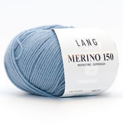 Lang Yarns Merino 150 (134) Grijsblauw bij de Breiboerderij