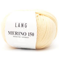 Lang Yarns Merino 150 (13) Lichtgeel bij de Breiboerderij