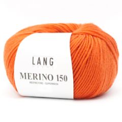 Lang Yarns Merino 150 (159) Oranje bij de Breiboerderij