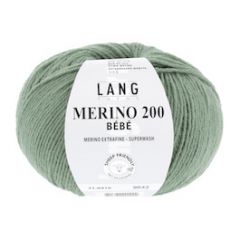 Lang Yarns Merino 200 Bébé (416) Salie bij de Breiboerderij