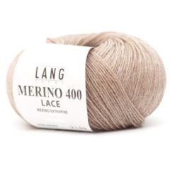 Lang Yarns Merino 400 Lace (39) Beige bij de Breiboerderij