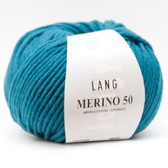 Lang Yarns Merino 50 (188) Petrol bij de Breiboerderij