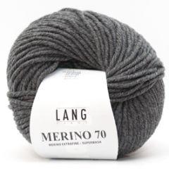 Lang Yarns Merino 70 (05) Grijs bij de Breiboerderij