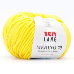 Lang Yarns Merino 70 (113) Kanarie bij de Breiboerderij