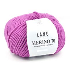 Lang Yarns Merino 70 Fuchsia (266) bij de Breiboerderij!