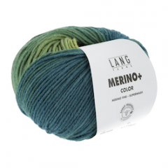 Lang Yarns Merino+ Color Lime (44) bij de Breiboerderij