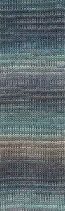 Lang Yarns Mille Colori Socks&Lace Luxe (58) Mint/Bruin bij de Breiboerderij!