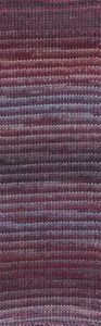 Lang Yarns Mille Colori Socks&Lace Luxe (63) Donker Rood bij de Breiboerderij!