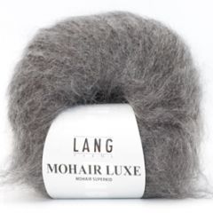 Lang Yarns Mohair Luxe (05) Staalgrijs bij de Breiboerderij