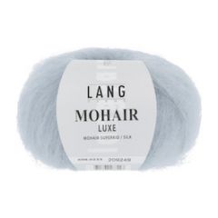 Lang Yarns Mohair Luxe (223) Wolken Blauw bij de Breiboerderij