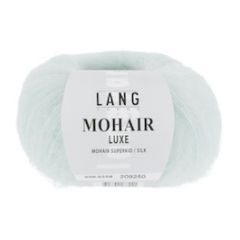 Lang Yarns Mohair Luxe (258) Pastel Groen bij de Breiboerderij