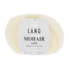 Lang Yarns Mohair Luxe (313) Bleek Geel bij de Breiboerderij