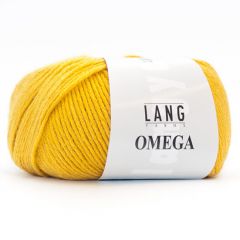 Lang Yarns Omega (111) Mosterd bij de Breiboerderij