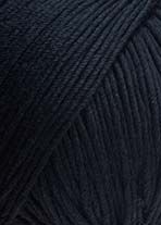 Lang Yarns Soft Cotton (04) Zwart bij de Breiboerderij