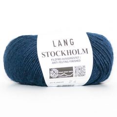 Lang Yarns Stockholm (25) Donkerblauw bij de Breiboerderij