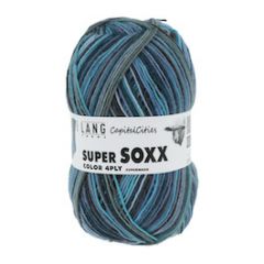 Lang Yarns Super Soxx Color 4 ply CapitalCities (343) Lisbon bij de Breiboerderij