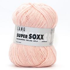 Lang Yarns Super Soxx Cashmere Color 4-Ply Zachtroze (21) bij de Breiboerderij