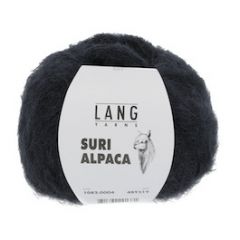 Lang Yarns Suri Alpaca (04) Zwart bij de Breiboerderij