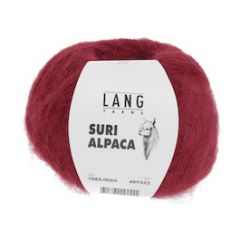 Lang Yarns Suri Alpaca (60) Rood bij de Breiboerderij