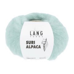 Lang Yarns Suri Alpaca (92) Vergrijsd Groen bij de Breiboerderij