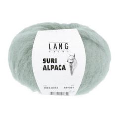 Lang Yarns Suri Alpaca (92) Vergrijsd Groen bij de Breiboerderij