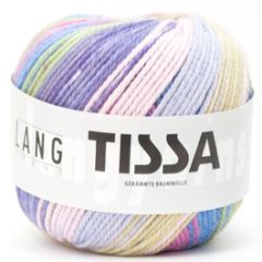 Lang Yarns Tissa Color (266) Roze/Groen/Blauw bij de Breiboerderij