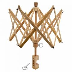 LYKKE paraplu haspel met tafelhouder (licht hout)                            